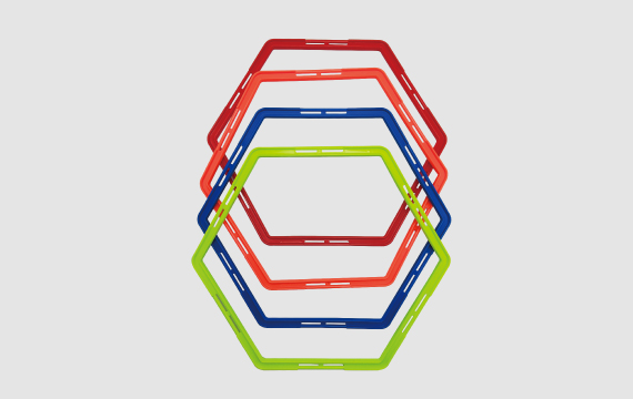 6002 Agility Rings Hexagon
